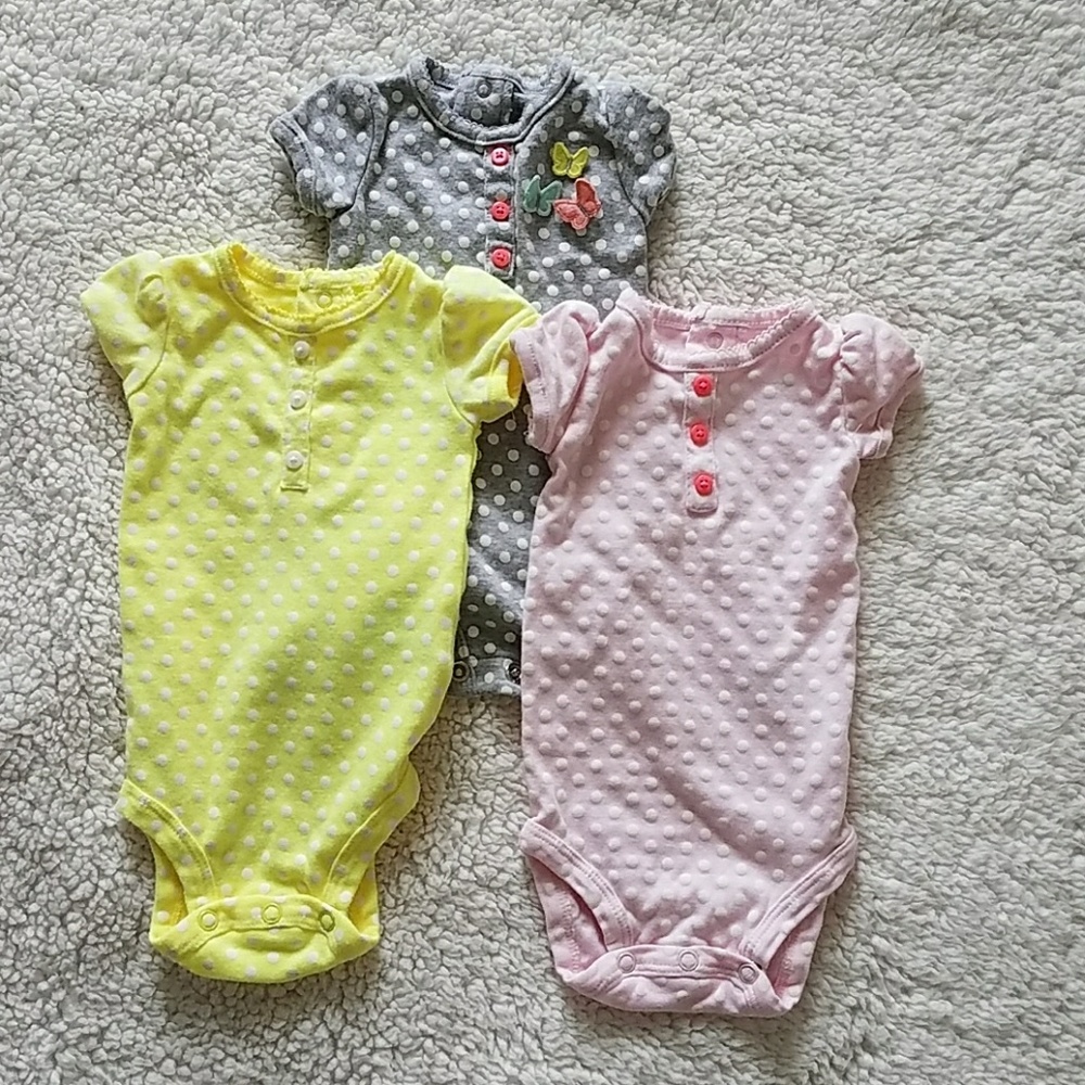 Set of 3 month onsies